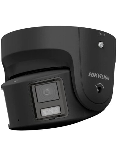 Hikvision dome DS-2CD2387G2P-LSU/SL(C) F4 (juoda, 8 MP, 30 m. LED, ColorVu)