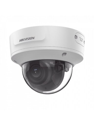 Hikvision dome DS-2CD2743G2-IZS (balta, 4 MP, 40 m. IR; 30 m. LED, AcuSense)