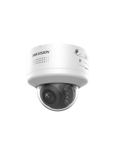 Hikvision dome DS-2CD2787G2H-LIPTRZS2U/SL F2.8-12 (balta, 8 MP, IR, LED iki 40m, ColorVu, DarkFighter)