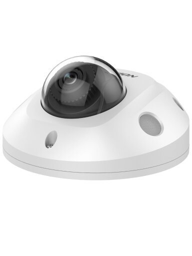 Hikvision mini dome DS-2CD2546G2-IS F2.8 (balta, 4 MP, 30 m. IR, AcuSense)