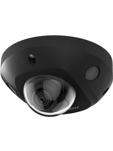 Hikvision mini dome DS-2CD2546G2-IS F2.8 (C) (juoda, 4 MP, 30 m. IR, AcuSense)