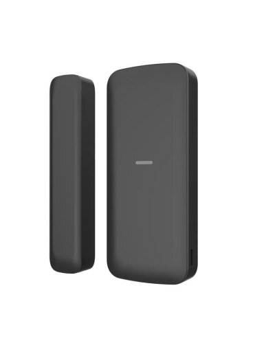 Hikvision plonas belaidis magnetinis jutiklis DS-PDMCS-EG2-WE(B) AX PRO (Juodas)