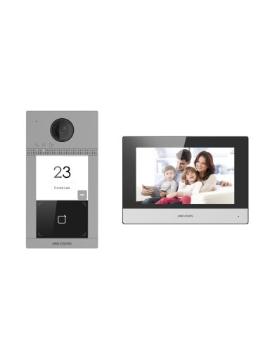 Hikvision SP telefonspynės komplektas DS-KIS604-S(C)