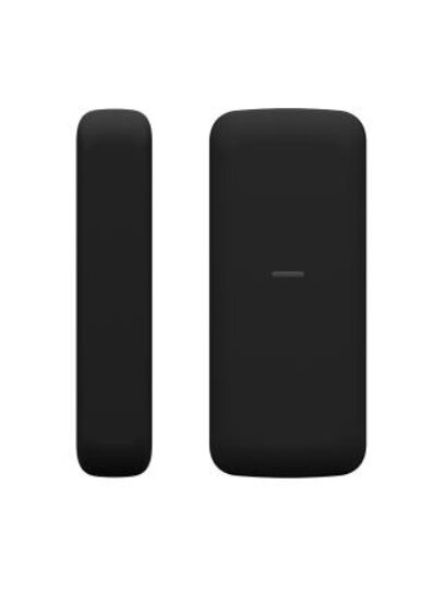 Hikvision plonas belaidis magnetinis jutiklis DS-PDMCS-EG2-WE AX PRO BLACK (juodas)