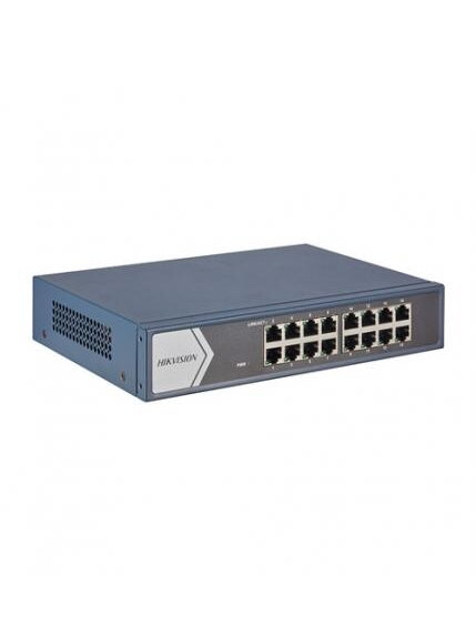 Hikvision 16 prievadų komutatorius DS-3E0516-E(B)