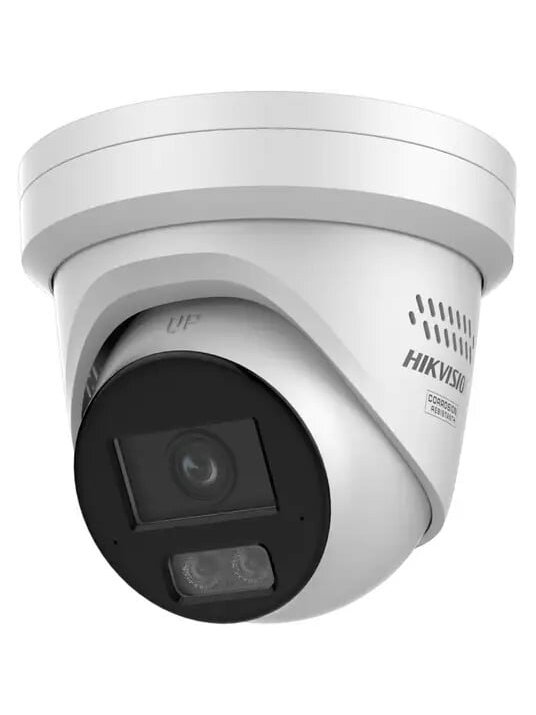 Hikvision Dome DS-2CD2387G3-LIS2UY/SL F4 (balta, 8MP, Hybrid Light, ColorVu, IR + LED 30m)