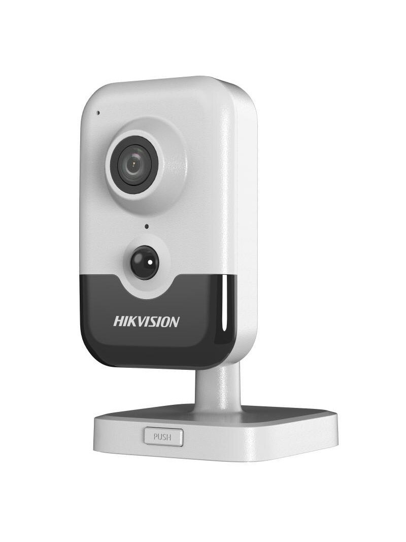 Hikvision cube DS-2CD2443G2-IW F2.8 (balta, 4 MP, 10 m. IR, AcuSense)