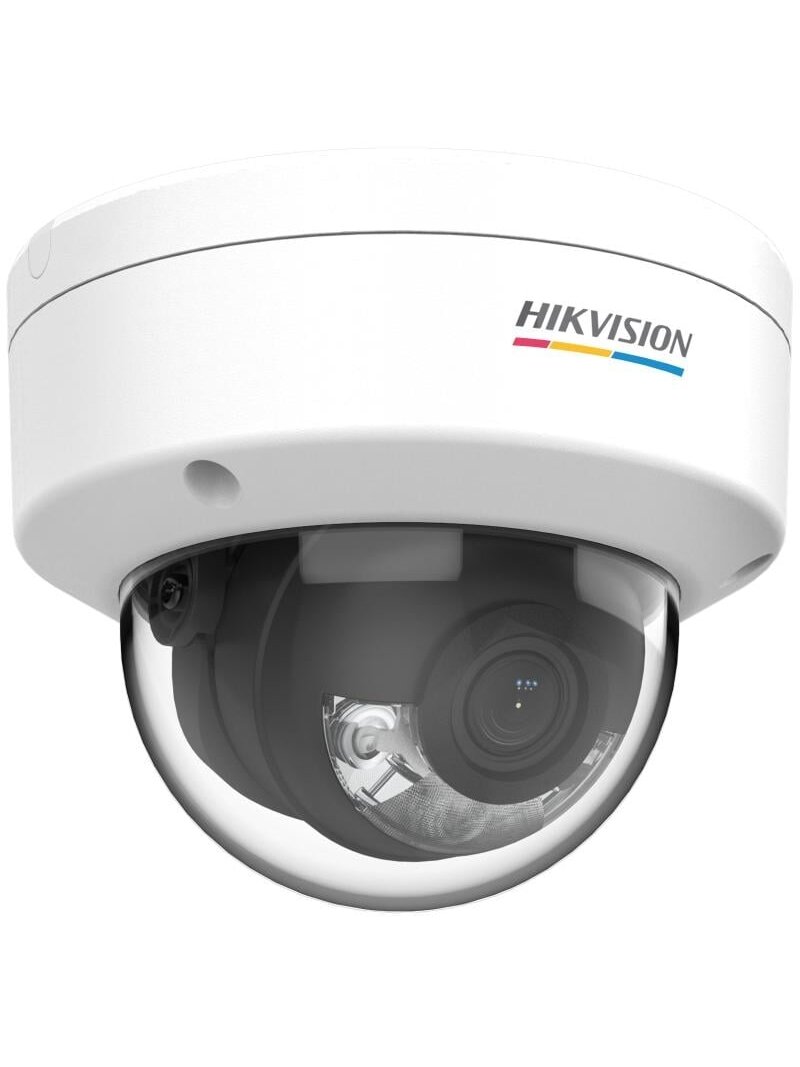 Hikvision dome DS-2CD1147G2-LUF F2.8 (balta, 4 MP, 30 m. LED, ColorVu)