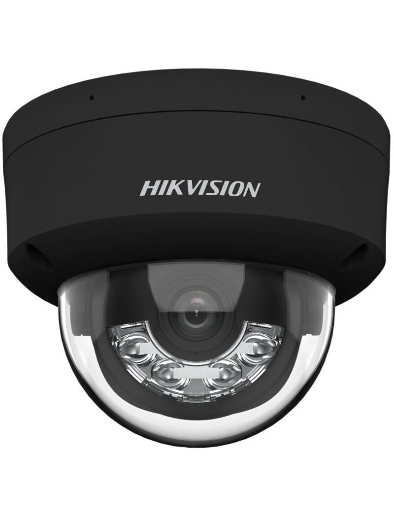 Hikvision Dome DS-2CD2143G2-LIS2U 2.8mm (Juoda, 4MP, AcuSense, IR+LED 30 m.)