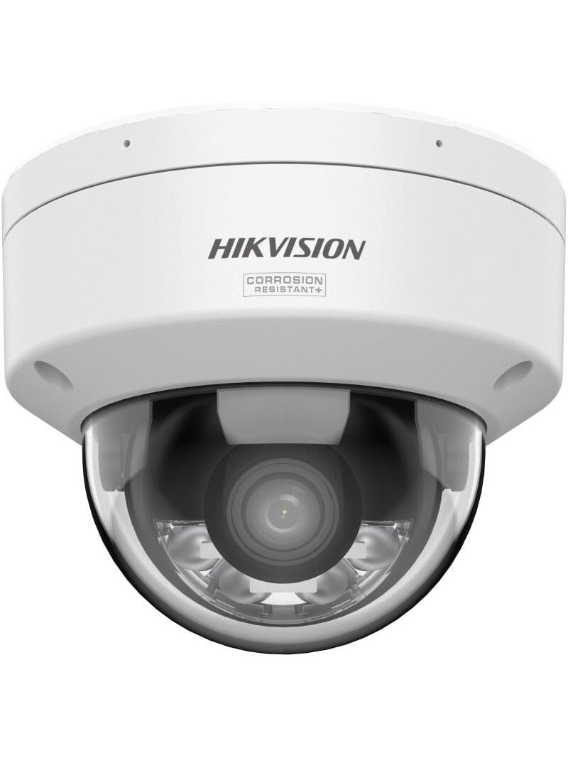 Hikvision dome DS-2CD2147G3-LIS2UY F2.8 (balta, 4 MP, 30 m IR; 30 m LED; Hybrid Light, ColorVu)
