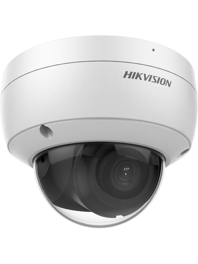 Hikvision dome DS-2CD2166G2-I(C) F4 (balta, 6 MP, 30 m. IR, AcuSense, DarkFighter)