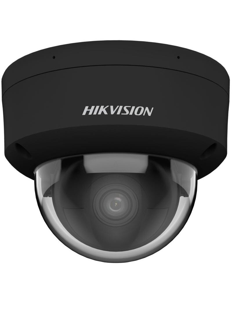 Hikvision dome DS-2CD2186G2H-ISU F2.8 (juoda, 8 MP, 30 m. IR, AcuSense)