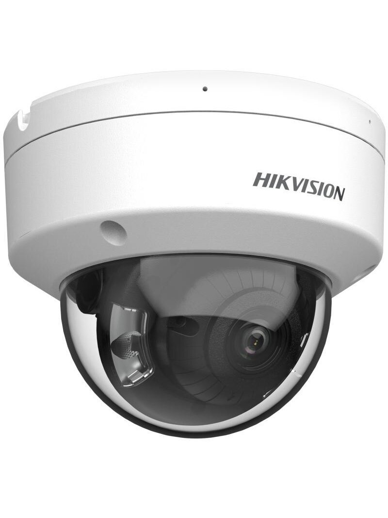 Hikvision dome DS-2CD2187G2-LSU(C) F2.8 (balta, 8 MP, 30 m. LED, ColorVu)