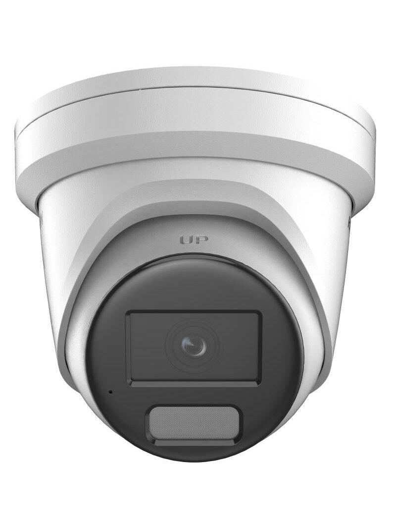 Hikvision dome DS-2CD2386G2H-IS2U/SL F4 (balta, 8 MP, 30 m. IR, AcuSense)