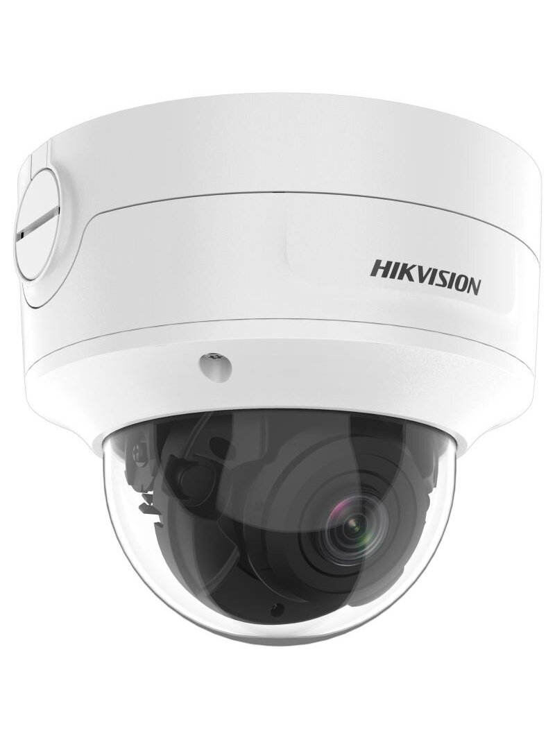 Hikvision dome DS-2CD2746G2T-IZS F2.8-12 (balta, 4 MP, 40 m. IR, AcuSense, Darkfighter)