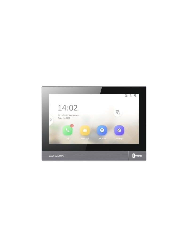 Hikvision DS-KH8381-WTE1/Flush (juodas)