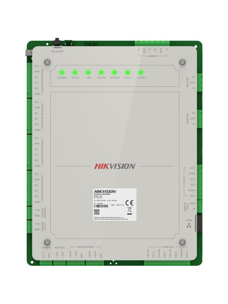 Hikvision įeigos kontroleris DS-K2622X(P) Hikvision įeigos kontroleris DS-K2622X(P)