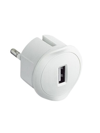 Įkrovimo lizdas USB Legrand 050680 (baltas, 5V 1.5A)