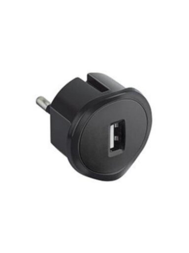 Įkrovimo lizdas USB Legrand 050681 (juodas, 5V 1.5A)