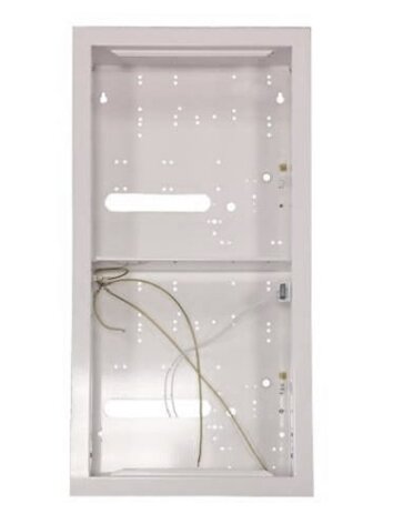 Įleidžiamas metalinis korpusas, didelis, baltas, su nuimamu rėmeliu 550x280x80mm Įleidžiamas metalinis korpusas, didelis, baltas, su nuimamu rėmeliu 550x280x80mm
