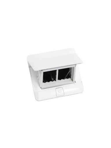 Įleidžiama modulinė dėžutė 4 mod. Legrand 654001 (metalinė, balta)