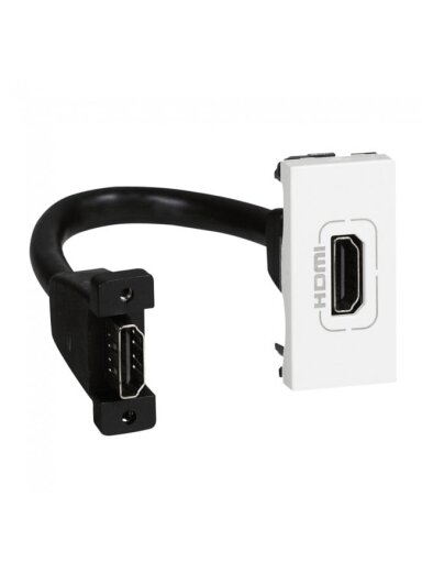 Įleidžiamas modulinis HDMI lizdas Mosaic Legrand 078778