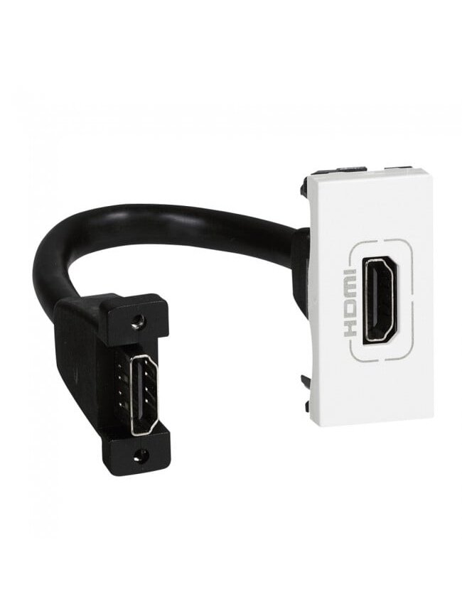 Įleidžiamas modulinis HDMI lizdas Mosaic Legrand 078778