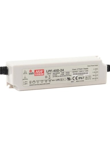 Impulsinis maitinimo šaltinis 24V 1.67A 40.8W IP67, dimeriuojamas