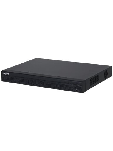 IP įrašymo įrenginys 32 kam. 4K 12MP, 2HDD, IVS, AI, H.265