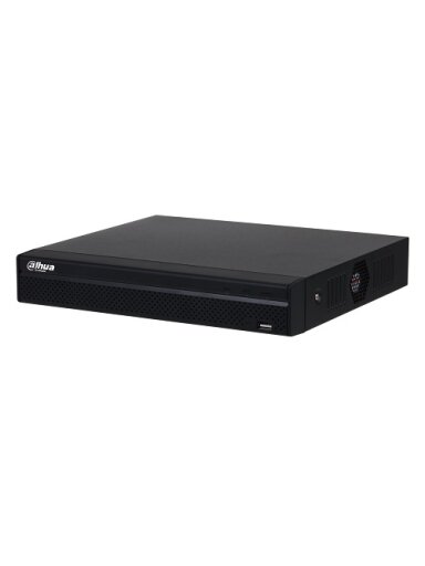 IP įrašymo įrenginys 4 kam., 4K 12MP, 1HDD,  80Mbps, H.265/H.264, IVS, AI