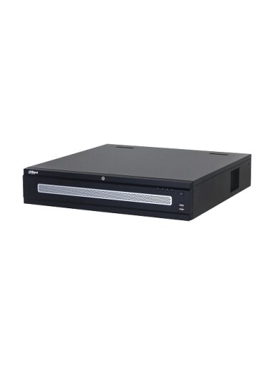IP įrašymo įrenginys 4K 32MP 64kam. 1024Mbps, 8HDD, IVS, 4HDMI, H.265/H.264