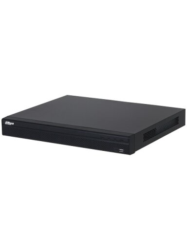 IP įrašymo įrenginys 8kam. 4K 12MP, 2HDD, H.265, 8 PoE sąsajos, 160Mbps