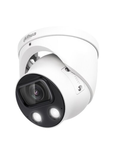IP kam. AI 8MP kupol. STARLIGHT, LED iki 50m, 8MP(3840x2160)1~25fps, 2.8mm, H.265+, ePoE