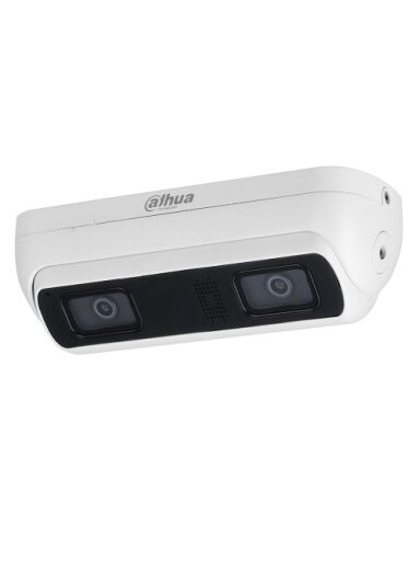 IP kamera 4MP AI, 3D, H.265, 2 objektyvai 2.0mm ir 2.8mm. 108°, 25fps