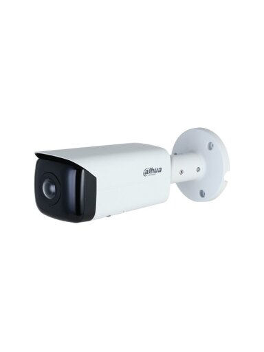 IP kamera cilindrinė 4MP STARLIGHT AI, plataus kampo 2.1mm 180°, IR pašvietimas iki 20m, 1/2.7”, SMD