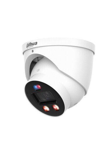 IP kamera HDW3449H-AS-PV-PRO 2.8mm. 4MP FULL-COLOR. IR+LED pašvietimas iki 30m. 2.8mm 111°. SMD, IVS
