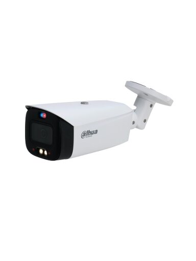 IP kamera HFW3849T1-AS-PV. 8MP FULL-COLOR. LED pašvietimas iki 30m. 2.8mm 106°, PoE, IP67, SMD