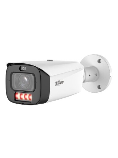 IP kamera HFW3849T1-ZAS-PV-PRO. 8MP FULL-COLOR. IR+LED pašvietimas iki 60m, 2.7-12mm, PoE, SMD4
