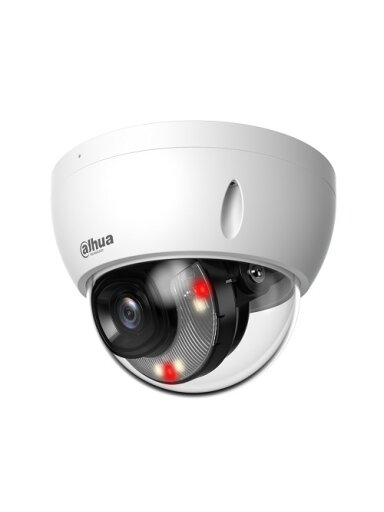 IP kam.kupol. 4MP 1/2.9” CMOS, 2.8mm.101° F1.6, 20-25fps, IR+LED 30m., WDR, IVS, IP67, IK10,MIC