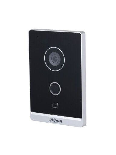 IP telefonspynės spalvota kamera. 2MP 125°. WIFI, PoE, IC kortelių skaitytuvas. VTO2211G-WP-S2