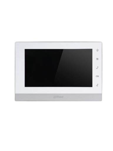 IP Vaizdo telefonspynės monitorius LCD jungiamas dviem laidais, 800x480