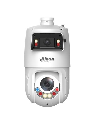 IP valdoma dviguba kamera AI 4MP+4MP, 25x, IR 100m, IP66, WDR, H.265, SMD4
