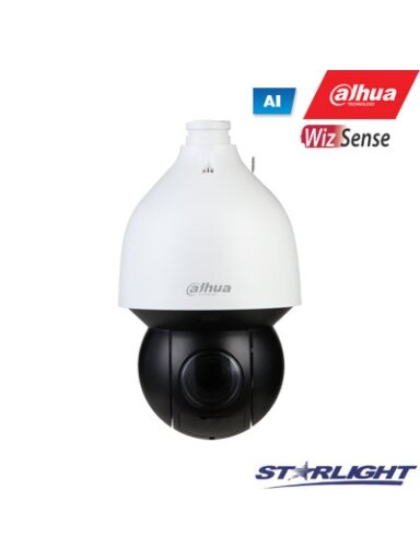 IP valdoma kamera SD5A825-HNR-YA. 8MP STARLIGHT. 25x. IR 150m. IP67, H.265, AI.