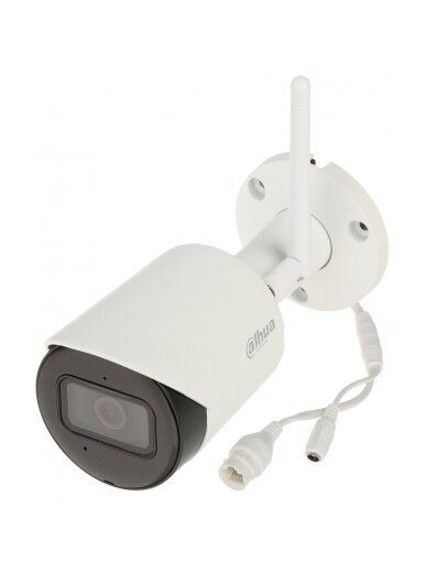IP kamera Dahua Bullet IPC-HFW1430DS-SAW F2.8 (Balta, 4MP, WiFi 2.4G, IR LED 30m, IP67)