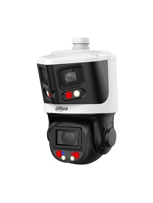 IP valdoma dviguba kamera AI 4MP+8MP STARLIGHT, 10x, IR 30/70m, IP66, WDR, H.265, SMD4
