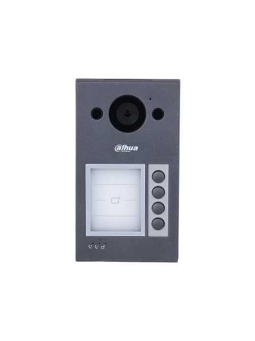 IP domofono kamera VTO3311Q-WP. 4 abonentai. 2MP 125°. Wi-Fi. SIP. IP65, IK08