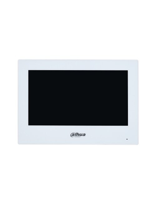 IP domofono monitorius 7 colių, PoE, veikia tik SIP protokolu, baltas, VTH2621GW-P