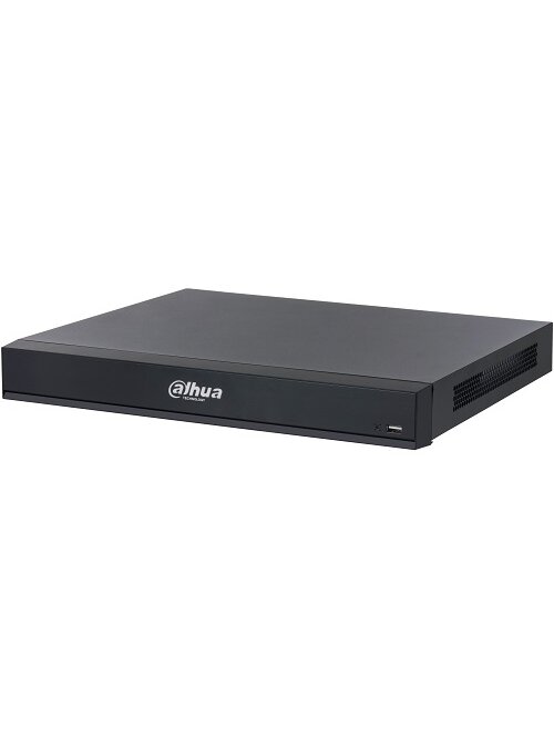 IP įrašymo įrenginys 16kam.32MP, IVS, AI, 16 PoE, 512Mbps, H.265+, veido atpažinimo funkcija