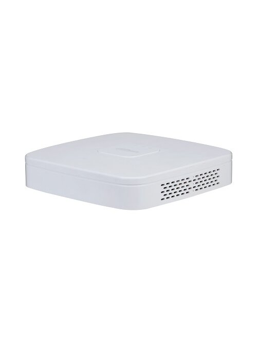 IP įrašymo įrenginys 4 kam., 4K 16MP, 1HDD, 80Mbps, 4PoE įėjimai, H.265/H.264, IVS