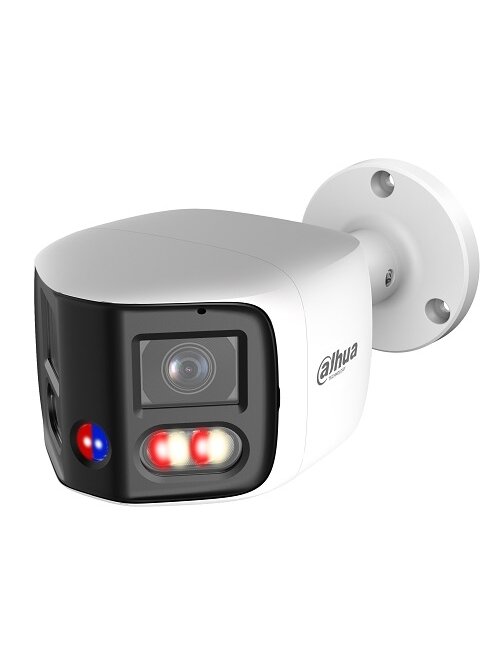 IP kam. AI 6+6MP cilindr. 180 laipsnių STARLIGHT, IR+LED pašviet. iki 30m, 12MP(5000x2500)20fps, 2.8
